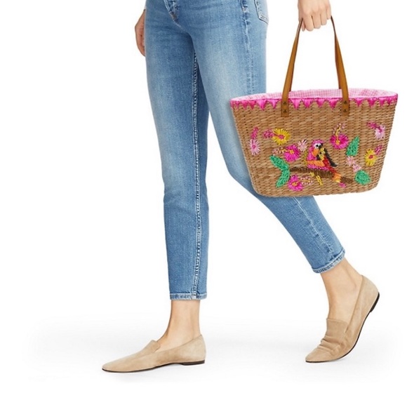 Rafe Handbags - ‼️RARE‼️ 🎸RAFE🎸 Evelyn Seagrass Tote- Lovebirds✨

✨Color: Multi-color✨